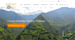 Desktop Screenshot of palenque-tours-colombia.com